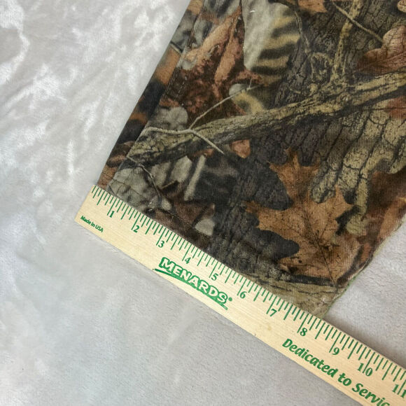 VTG Wrangler Jeans Mens 40x30 Advantage Timber Camo Outdoor Hunting Y2K USA Made - Picture 7 of 14